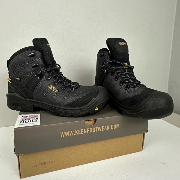 New KEEN Utility Men's 6" Dearborn Waterproof Carbon-Fiber Toe Work Boot Sz 11 - Picture 8 of 13